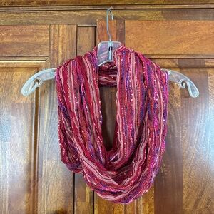 4/$20 ANY SCARF Elegant Red and Pink Women's Scarf
